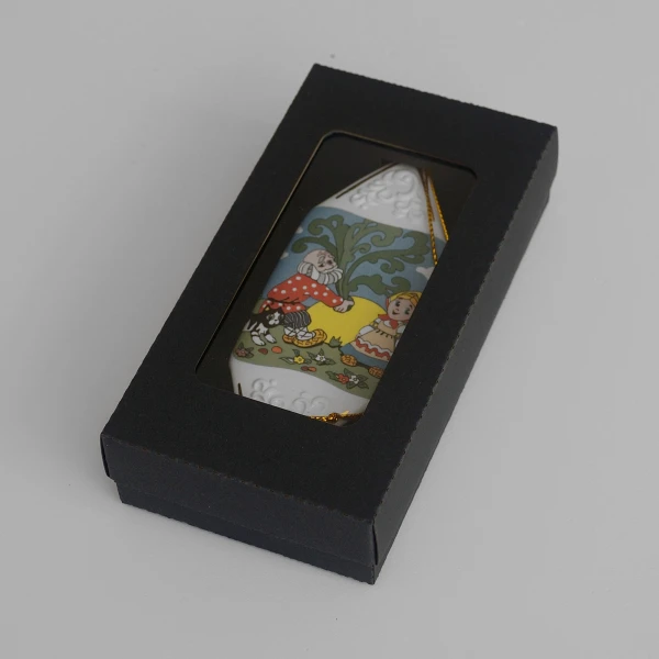 Ёлочная игрушка конфета "Репка, дед, внучка, кошка, мышка"